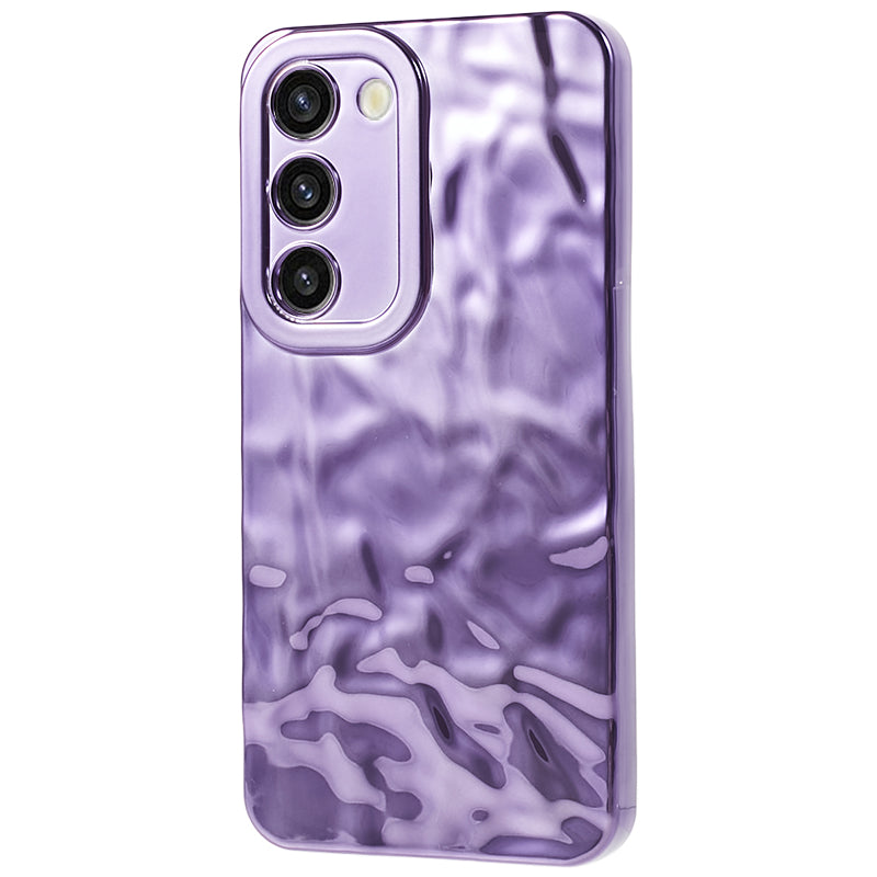 For Samsung Galaxy S23 Soft TPU Phone Case Wrinkled Uneven Electroplating Phone Cover For Samsung Galaxy S23 Soft TPU Phone Case Wrinkled Uneven Electroplating Phone Cover